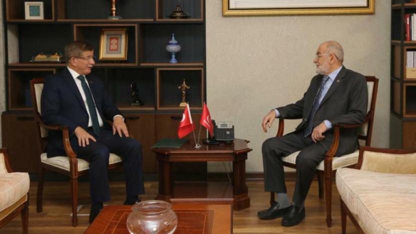Davutoğlu ve Karamollaoğlu görüştü: Yerel seçim hazırlıklarına başlama kararı